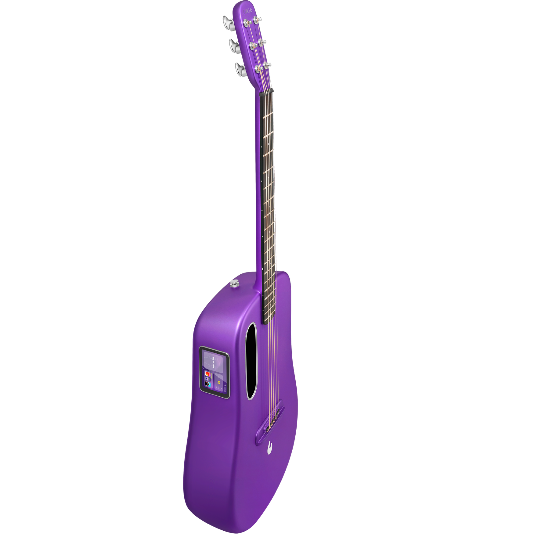 LAVA ME 4 Carbon 36" Purple – Smart Gitaar met SHARC-processor, FreeBoost™ & Airflow Tas