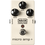 MXR M233 Micro Amp+ – Analoog Boost Pedaal Bass, Treble en Gain-regeling