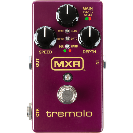 MXR M305 Tremolo – Violet, Multi-Mode Tremolo met Expressie-Ingang