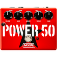 MXR TBM1 Power 50 Overdrive – Tom Morello Signature, Rood met 3-Bands EQ