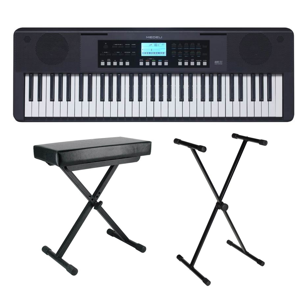 Medeli MK61 Nebula Series 61 keys, velocity-sensitive, 450 sounds, inc ...