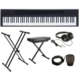 Medeli SP-C120 Performer Series Digitale Piano Set met Standaard, Kruk, Hoofdtelefoon en Sustainpedaal