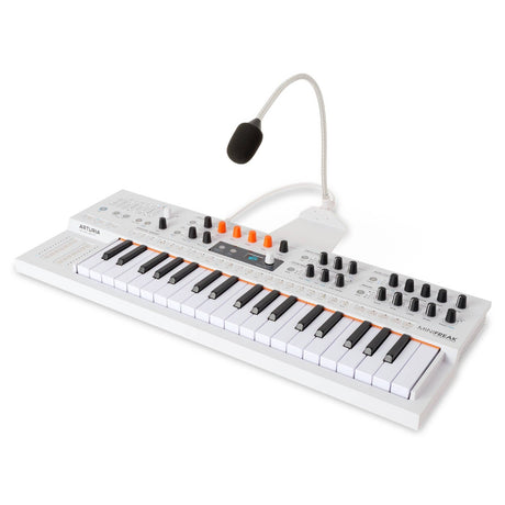 Arturia MiniFreak Vocoder – Synthesizer 37 toetsen, vocoder, modulatie en gooseneck microfoon