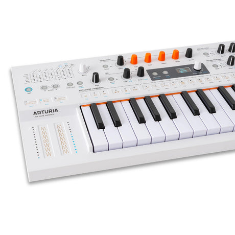 Arturia MiniFreak Vocoder – Synthesizer 37 toetsen, vocoder, modulatie en gooseneck microfoon