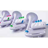 NUVO jHorn wit-roze kinder blaasinstrument in Bb lichtgewicht met draaiventielen