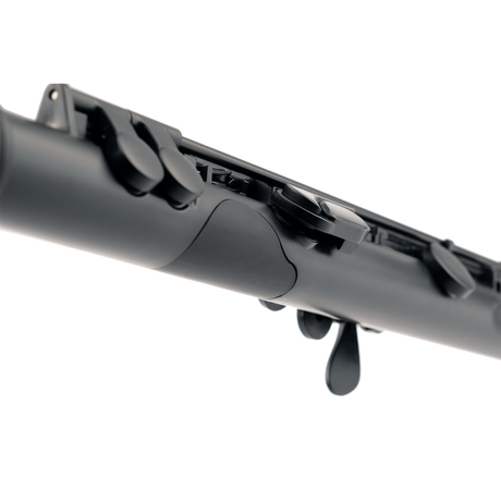 NUVO B300FBK BAND Dwarsfluit – ABS kunststof, 240 g, C-stemming, waterdicht, zwart