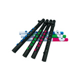 NUVO TooT 2.0 wit-blauw kinder dwarsfluit blokfluit alternatief met kleppen en Firstnote