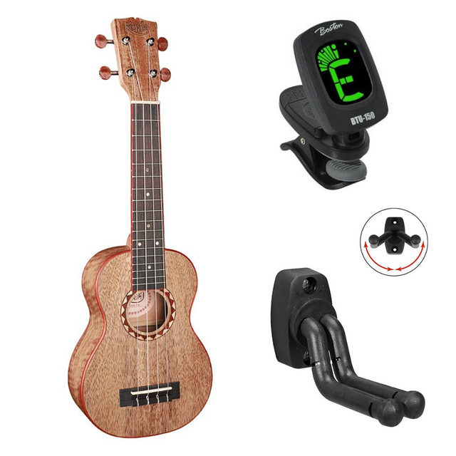 Korala UKS-750 bundel Performer Series sopraan ukulele