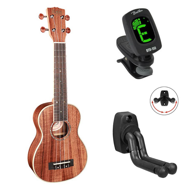 Korala UKS-610 bundel Performer Series sopraan ukulele