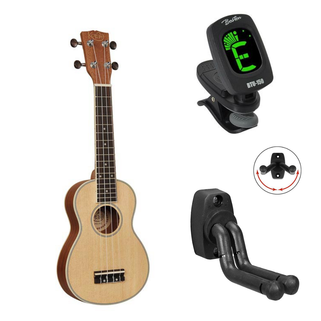 Korala UKS-450 bundel Performer Series sopraan ukulele