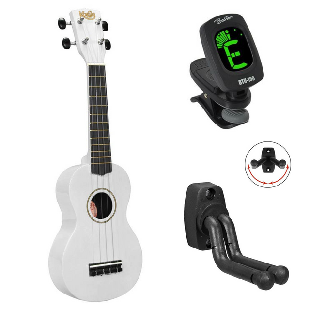 Korala UKS-30 bundel sopraan ukulele inclusief draagtas