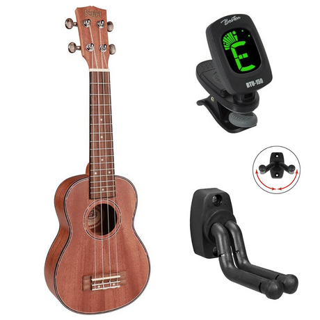 Korala UKS-210 bundel Performer Series sopraan ukulele