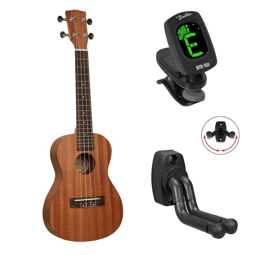 Korala UKC-250 bundel Naturel Performer Series Concert ukulele