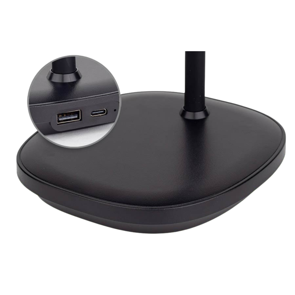 Boston PLM-190-BK Piano LED Lamp met 42 LED’s, dimbaar, 3 kleurtemperaturen, zwart