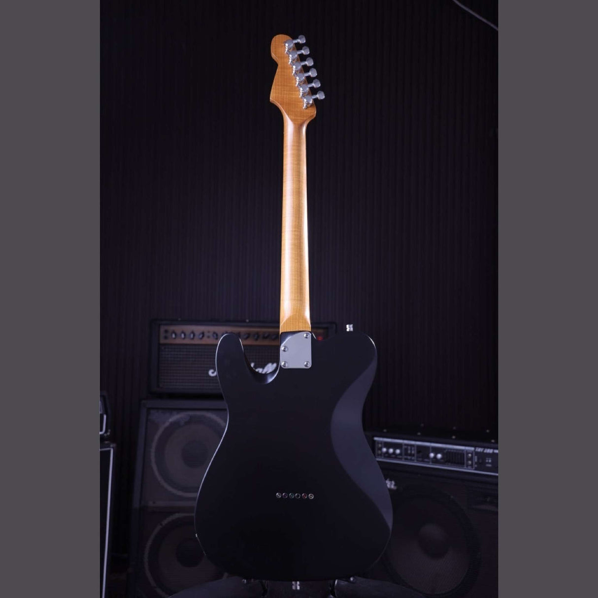 Patina PT-3 SB T-style Elektrische Gitaar SS Alnico V Nitro Paulownia Body Roasted Maple Hals Sunburst