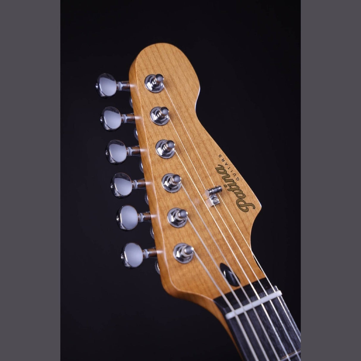 Patina PT-3 SB T-style Elektrische Gitaar SS Alnico V Nitro Paulownia Body Roasted Maple Hals Sunburst