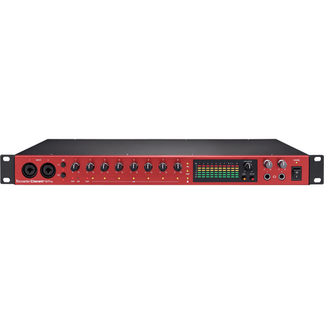 Focusrite Clarett+ 8Pre – Premium Rack Audio Interface