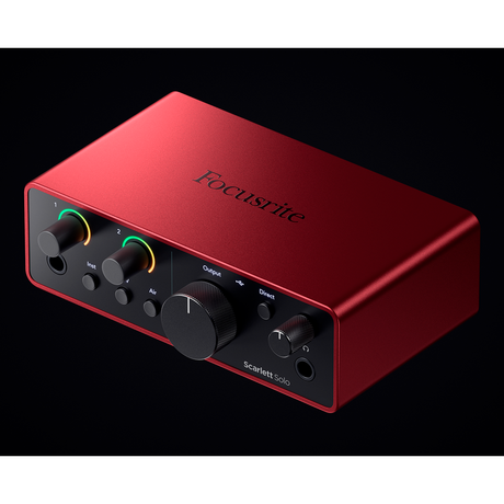 Focusrite Scarlett 4 Solo – Professionele USB-C Audio Interface 24-bit / 192 kHz