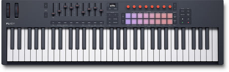 Novation FLkey2 61 master keyboard met 61 toetsen, 16 pads en 9 faders