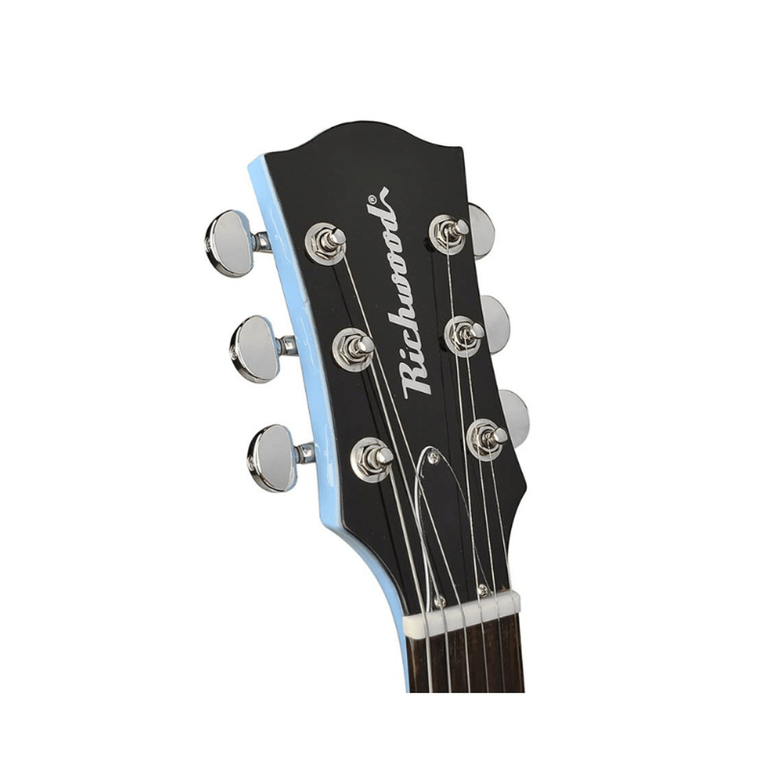 Richwood REG-435-IBU Master Series blauwe elektrische gitaar