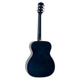 Richwood RA-12-BUS blauwe sunburst akoestische auditorium western gitaar