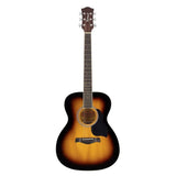 Richwood RA-12-SB sunburst akoestische auditorium western gitaar