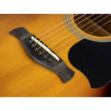 Richwood RA-12-SB sunburst akoestische auditorium western gitaar