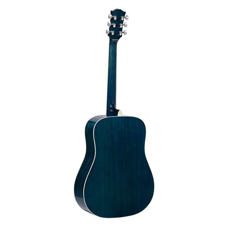 Richwood RD-12-BUS blauwe sunburst akoestische western gitaar