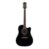 Richwood RD-12-CEBK zwarte semi akoestische western gitaar