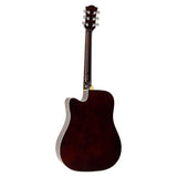 Richwood RD-12-CESB sunburst semi akoestische western gitaar