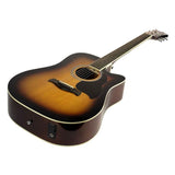 Richwood RD-12-CESB sunburst semi akoestische western gitaar