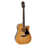 Richwood RD-12-CE naturel semi akoestische western gitaar