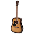 Richwood RD-12L-SB linkshandige sunburst akoestische western gitaar