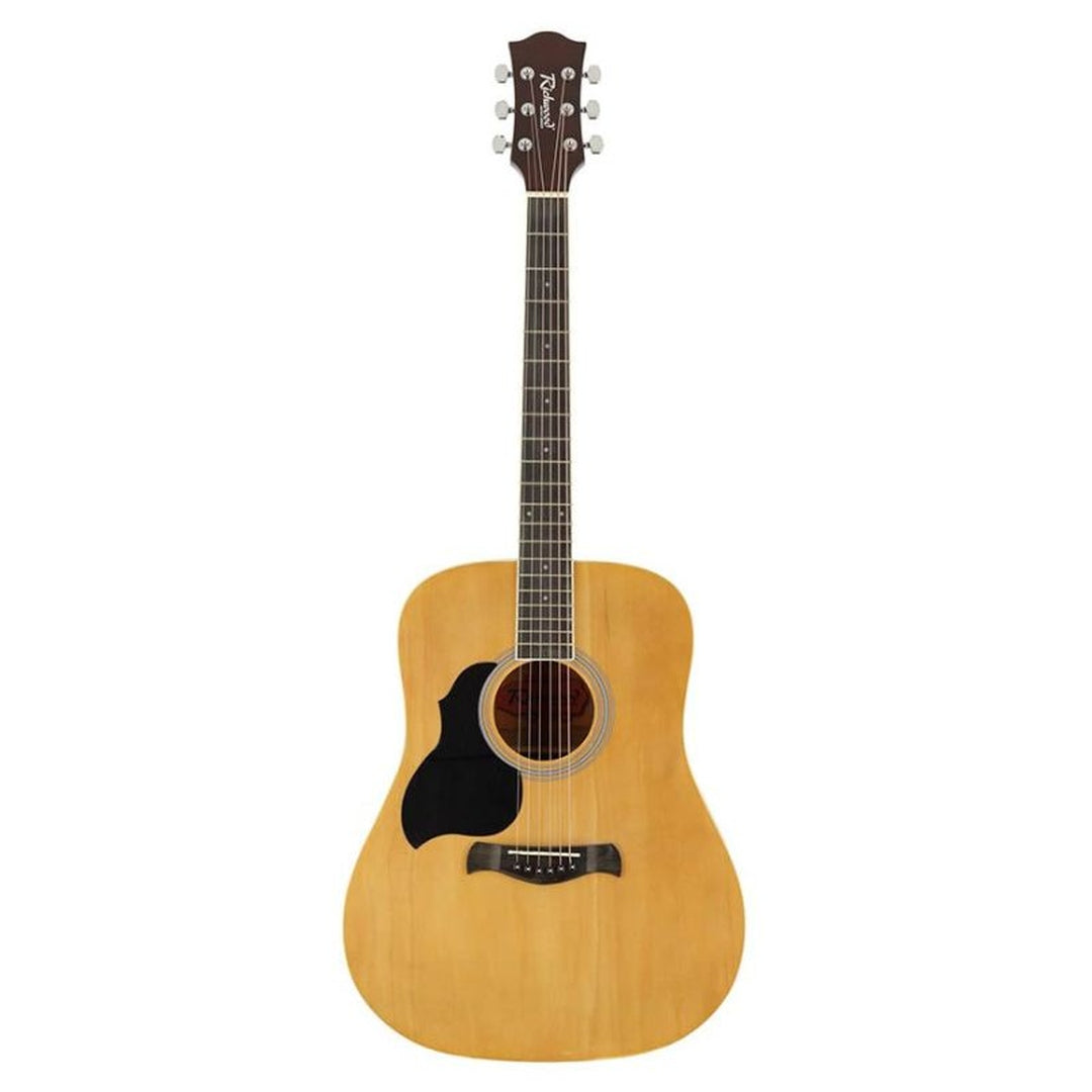 Richwood RD-12L linkshandige naturel akoestische western gitaar