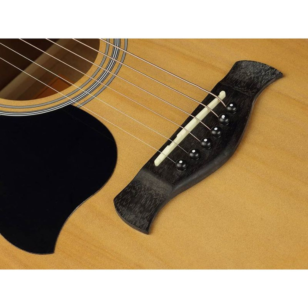 Richwood RD-12L linkshandige naturel akoestische western gitaar