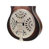 Royall spider 14 resonator gitaar bruin sunburst incl. tas