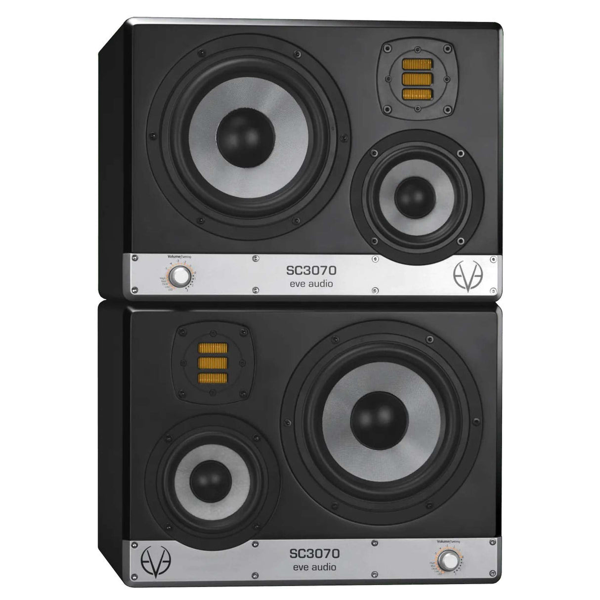 EVE Audio SC3070 Right actieve 3-weg studiomonitor 6,5 inch 335W 35Hz-25kHz 110 dB met DSP SMART-knob