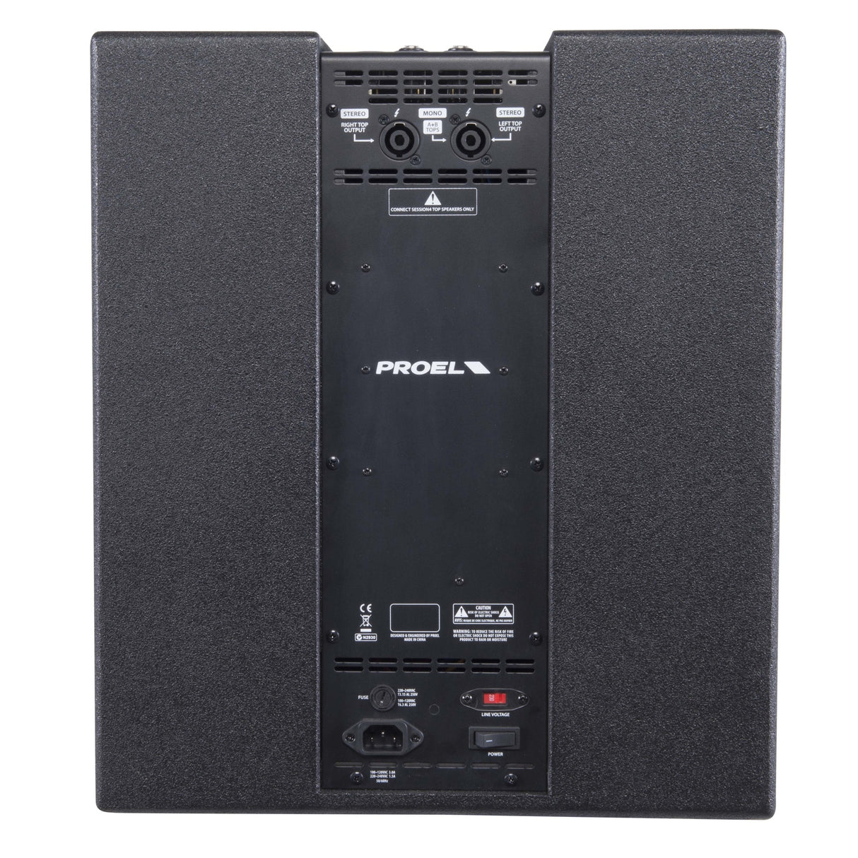 Proel Session 4 1200 watt Pro audio PA set