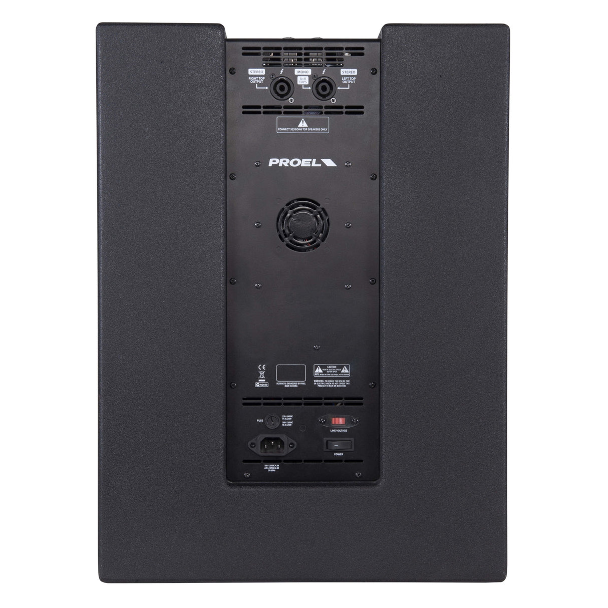 Proel Session 6 2400 watt Pro audio PA set