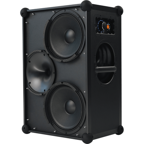Soundboks 4 Zwart – Draagbare Outdoor Bluetooth Speaker met 40 Uur Accuduur