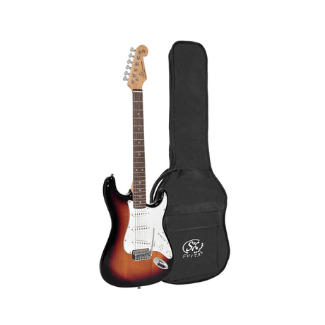 SX ED1 3TS sunburst elektrische gitaar ST-model