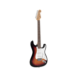 SX ED1 3TS sunburst elektrische gitaar ST-model