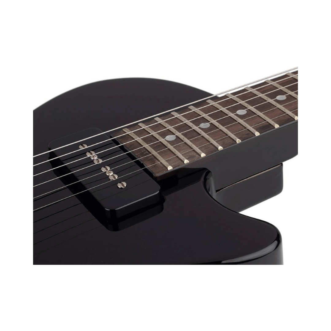 SX EE3J-BK zwarte elektrische gitaar LP-model