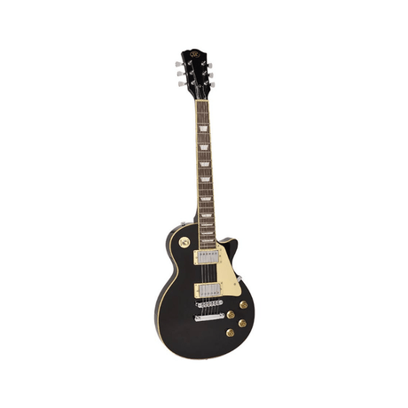 SX EE3-BK zwarte elektrische gitaar LP-model