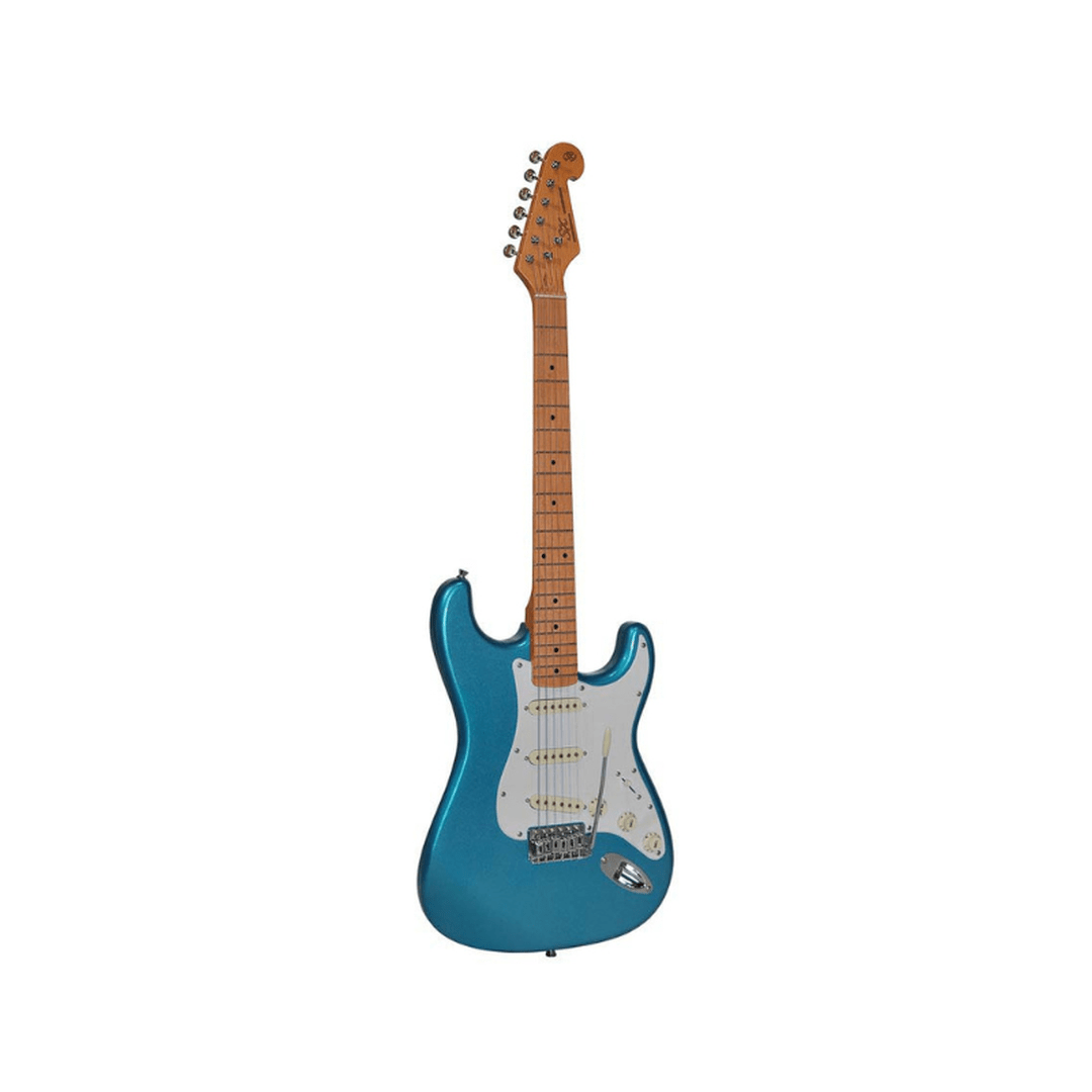 SX SST57 LPB blauwe elektrische gitaar ST-model