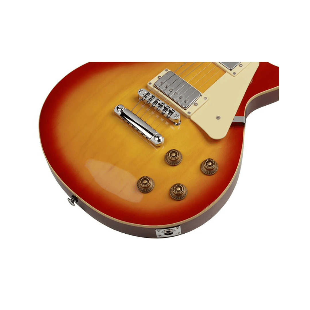 SX EF3-CS sunburst elektrische gitaar LP-model