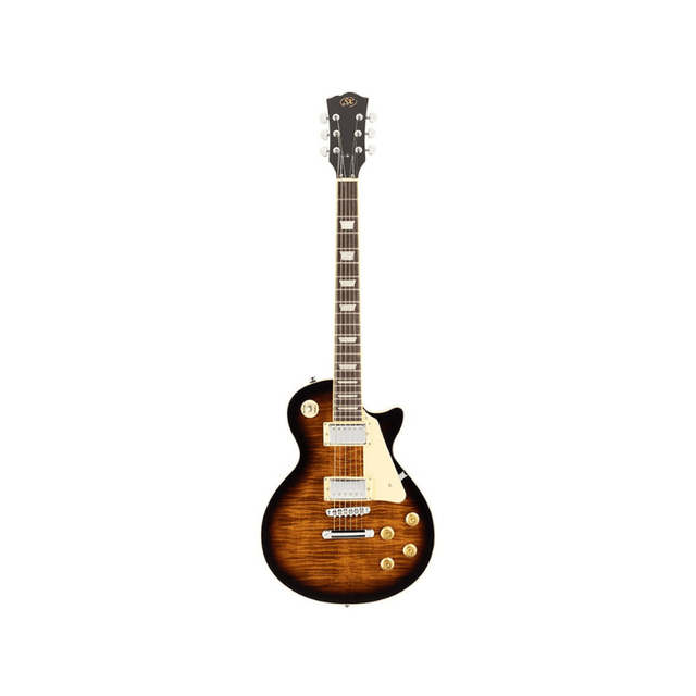 SX EF3D-DS sunburst elektrische gitaar LP-model