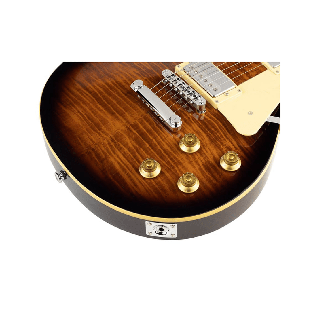 SX EF3D-DS sunburst elektrische gitaar LP-model