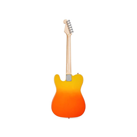 SX SEM2-BF gele/oranje elektrische gitaar T-model
