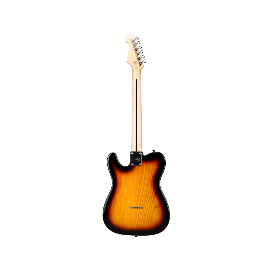 SX STL-H3TS ASH Series hollow body sunburst elektrische gitaar T-model